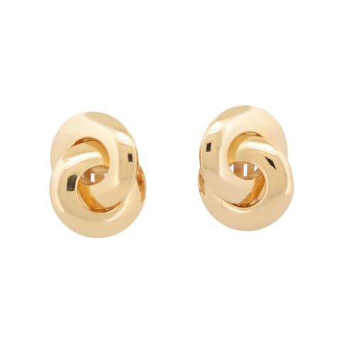 boucle.d'oreille dior|christian Dior clip on earrings.